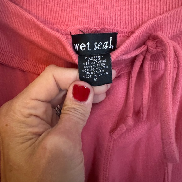 Wet Seal Pink Sweatsuit - Picture 6 of 6